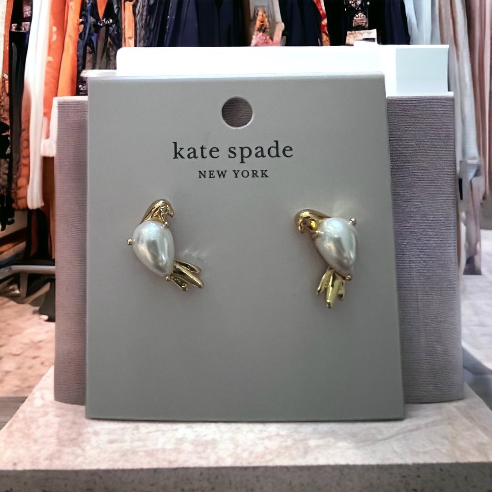 Kate spade bird earrings